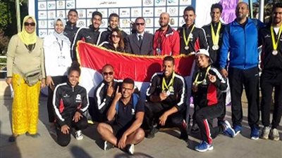 منتخب مصر يتصدر اليوم الأول للبطولة العربية للكانوى والكياك بـ 15 ميدالية