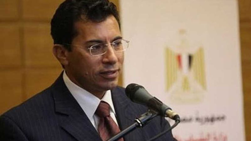 وزير الرياضة يشهد