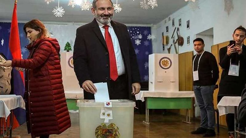 تحالف باشينيان يكتسح