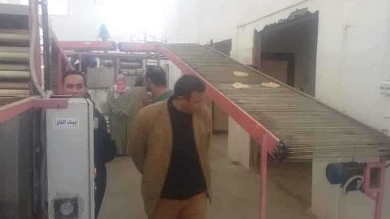 تشغيل تجريبي للمخبز