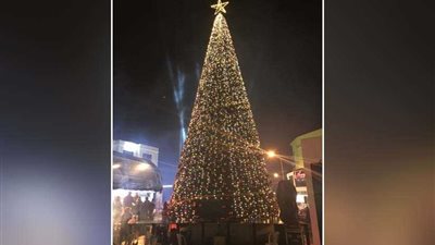 الخارجية الفلسطينية تحتفل بإضاءة شجرة الميلاد