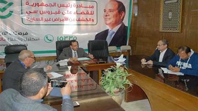 فحص 4495 في حملة 100 مليون صحة بشمال سيناء