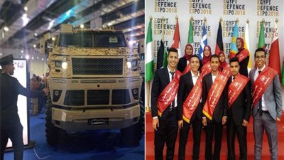 طلاب جامعة حلوان: 