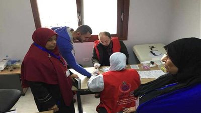 متابعة مستمرة لحملة 100 مليون صحة في شمال سيناء