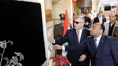 قيادات الداخلية يفتتحون تجديدات قسم أول طنطا