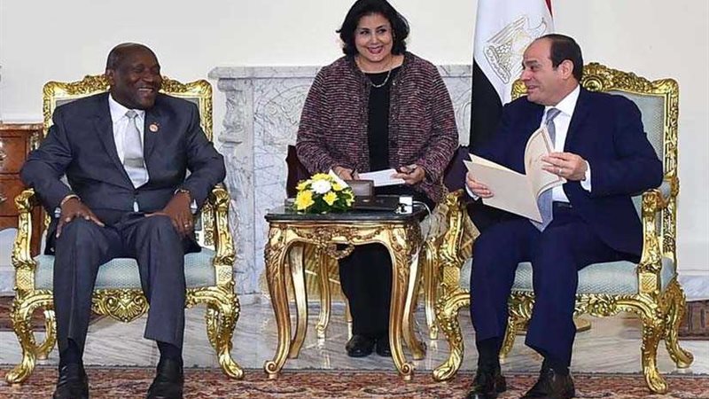 الرئيس السيسي يتلقى