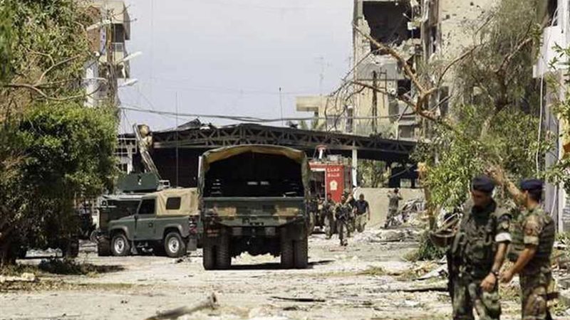 إصابة 4 عسكريين لبنانيين