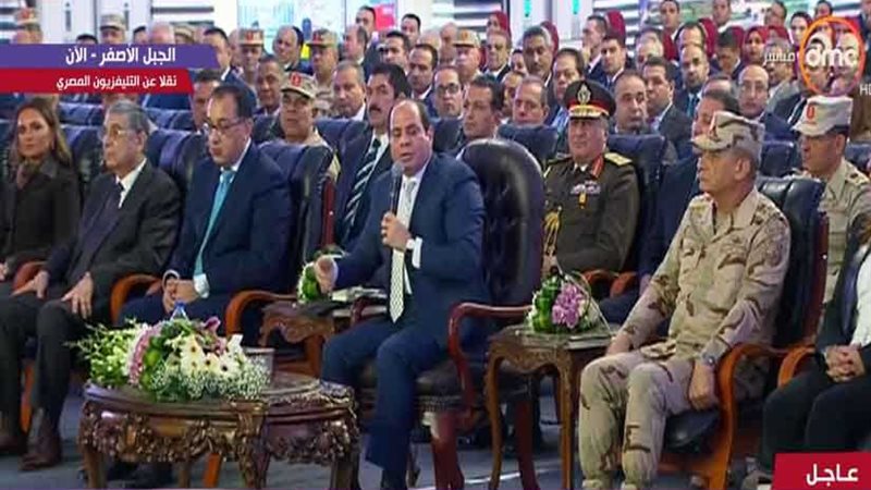 السيسي: طهرنا بحيرة