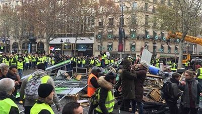 اعتقال 179 شخصا على خلفية مظاهرات السترات الصفراء