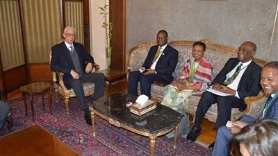 نائب وزير الخارجية للشئون الأفريقية يلتقي مسئولي برنامج الغذاء العالمي