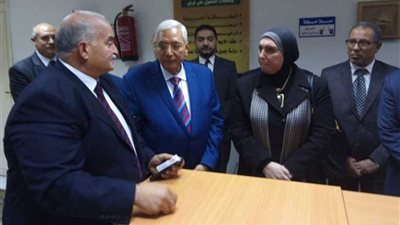 رئيس جهاز تنمية المشروعات الصغيرة تتفقد فرع الدقهلية