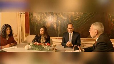 بدء المباحثات الرسمية بين الرئيس السيسي ونظيره النمساوي