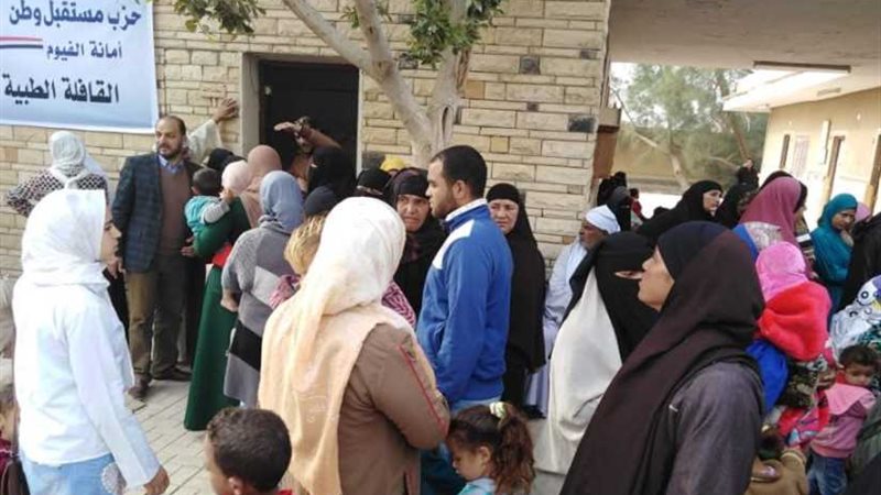 مستقبل وطن ينظم قافلة