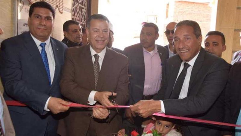 محافظ بني سويف يفتتح