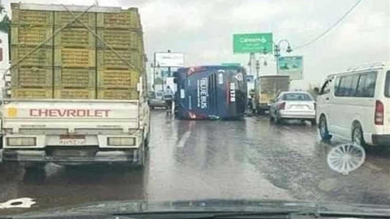 انقلاب أتوبيس سياحي