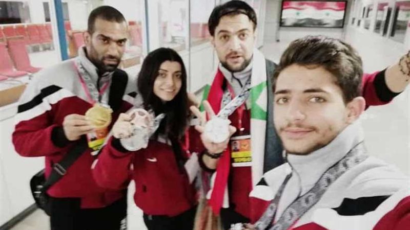 منتخب سوريا للباركور