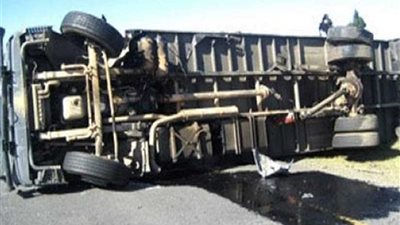 ننشر أسماء مصابي انقلاب أتوبيس عمال بالعامرية