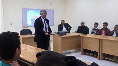 ندوة فى مجمع اعلام بئر العبد حول الشباب والتخطيط للمستقبل