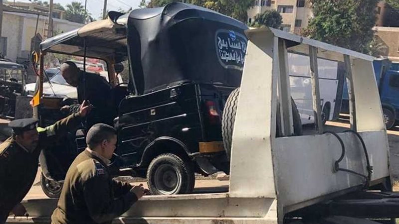 ضبط 96 توك توك خلال