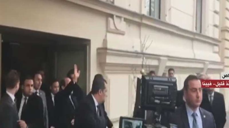 الرئيس السيسي يودع