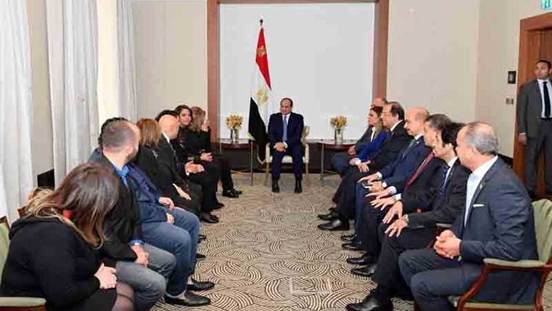 الرئيس السيسي يلتقي