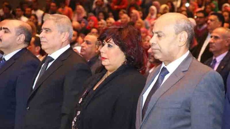وزيرة الثقافة تحضر
