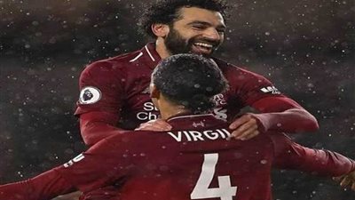 ليفربول يحتفل على طريقته بهدف «صلاح» أمام ولفرهامبتون