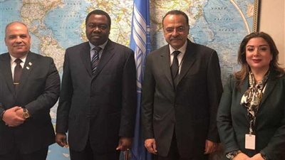 رئيس منظمة الايكاو يستقبل القنصل العام المصري في مونتريال