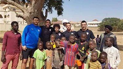 لاعبو الزمالك يذبحون عجلا قبل مواجهة القطن التشادي