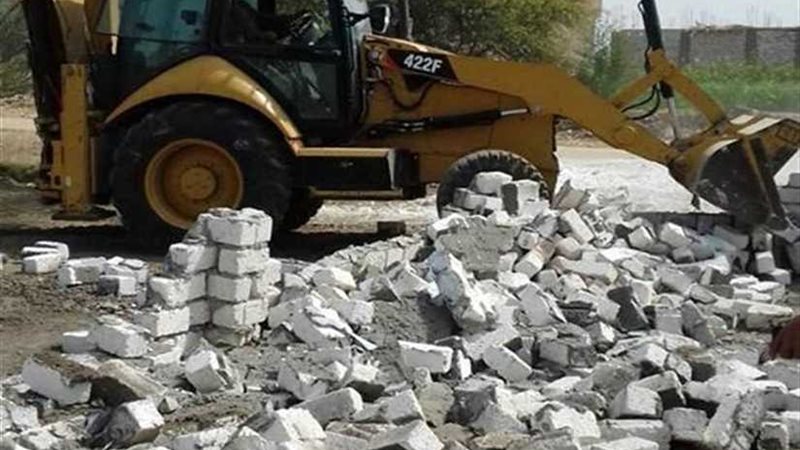 إزالة ٦حالات تعد