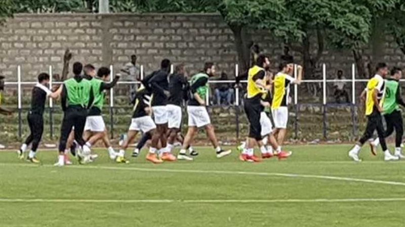 الزمالك يؤدي مرانه