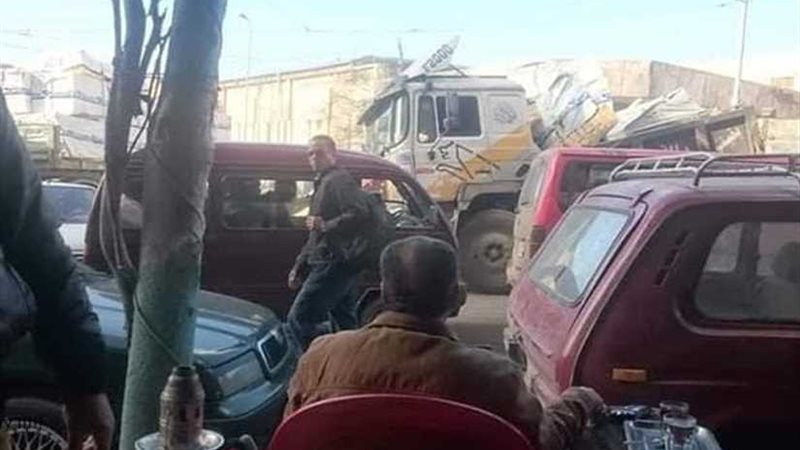 انقلاب سيارة نقل