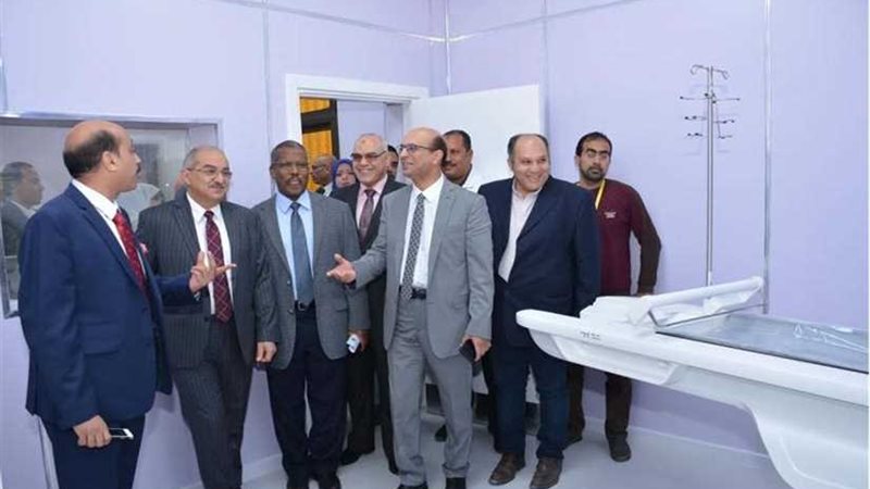 افتتاح وحدتي الأشعة