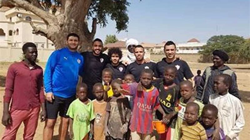 لاعبو الزمالك يذبحون