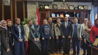 تبادل علمي بين الجامعات الفرنسية وجامعة دمنهور