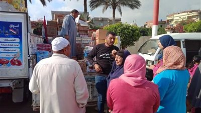 مستقبل وطن ينظم قوافل غذائية بأسعار مخفضة لأهالي 