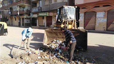 حملة لتجميل مركز المحمودية بالبحيرة