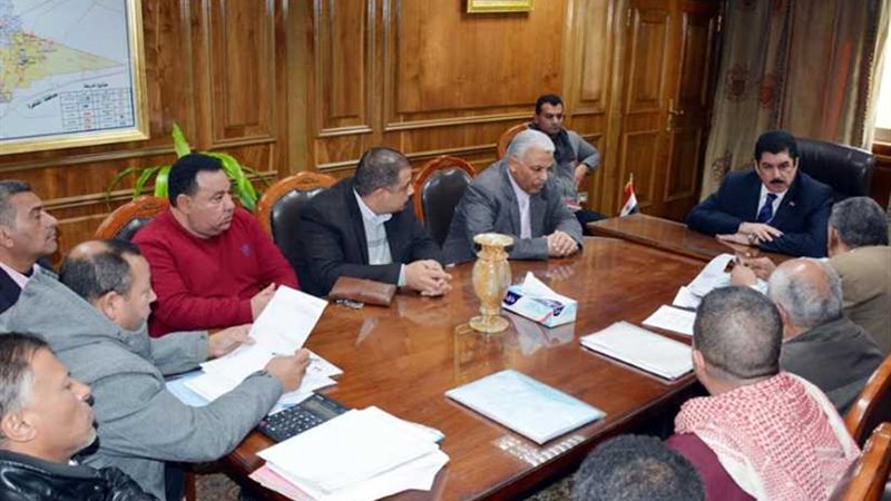 محافظ القليوبية يبحث