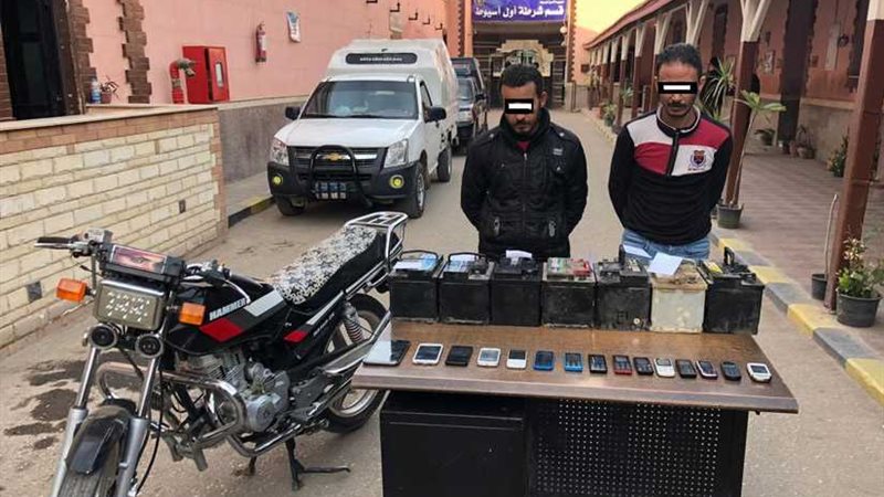 ضبط عصابة سرقة الهواتف