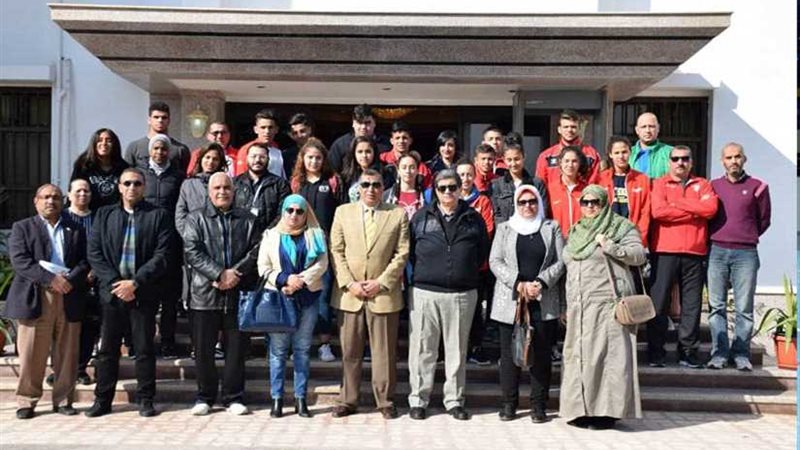 بالصور.. الوفد التونسي