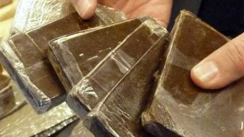 ضبط كيلو حشيش وأفيون