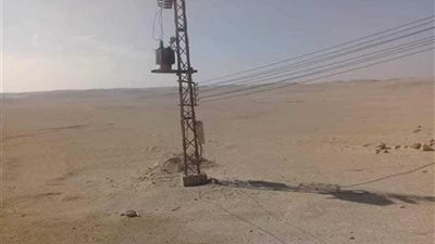 إصلاح وصيانة كشافات الإنارة بمركز أبو قرقاص