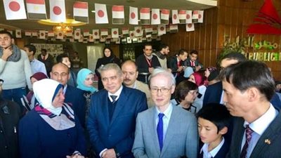 سفير اليابان لدى مصر يحضر فعاليات اليوم المصري- الياباني بالمنيا