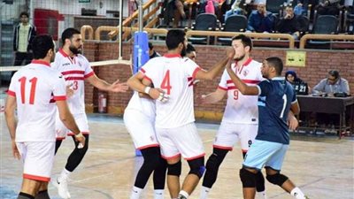 الزمالك يهزم المنيا (3/صفر) في دوري الطائرة