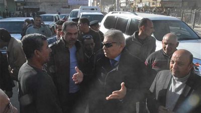 محافظ المنيا يأمر بإزالة المطبات العشوائية بالطريق الزراعي