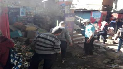 محافظ الجيزة: إزالة 8 أكشاك مخالفة وعقار بالعجوزة