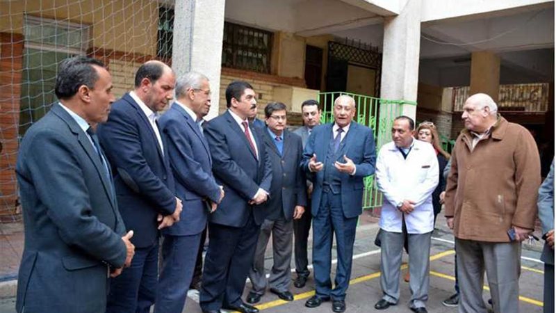 محافظ القليوبية يتفقد