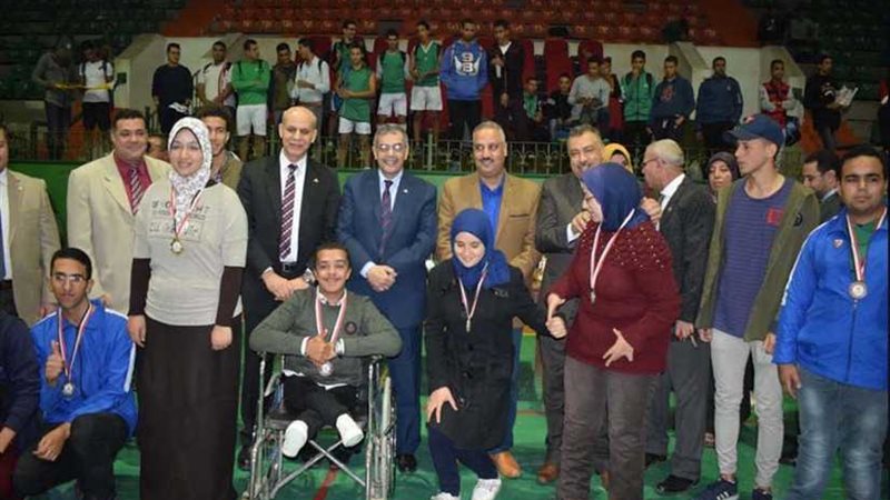 مهرجان رياضي في ختام