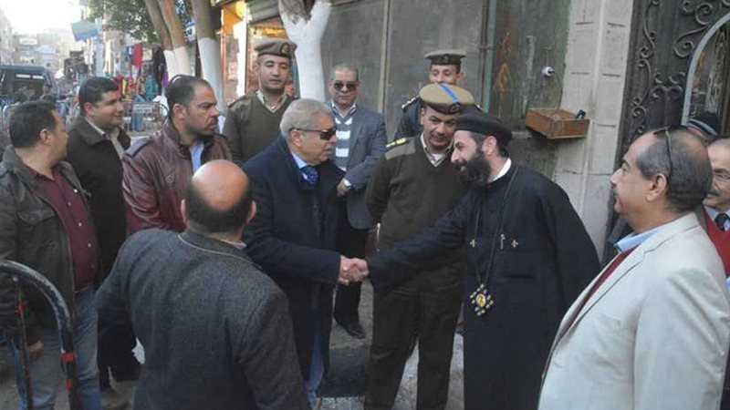 محافظ المنيا ومدير