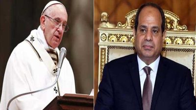 بابا الفاتيكان يقدم العزاء للرئيس السيسي في ضحايا حادث المريوطية